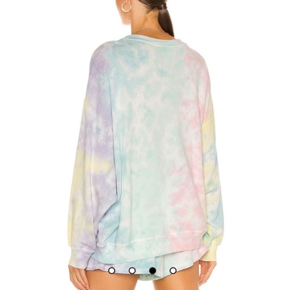SHOW ME YOUR MUMU Boyfriend tie dye sweatshirt size XS - Picture 3 of 7